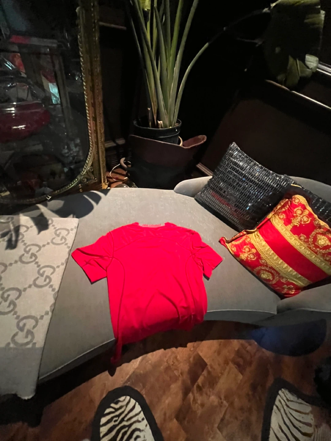 Nike Pro Combat Red Shirt - photo 3