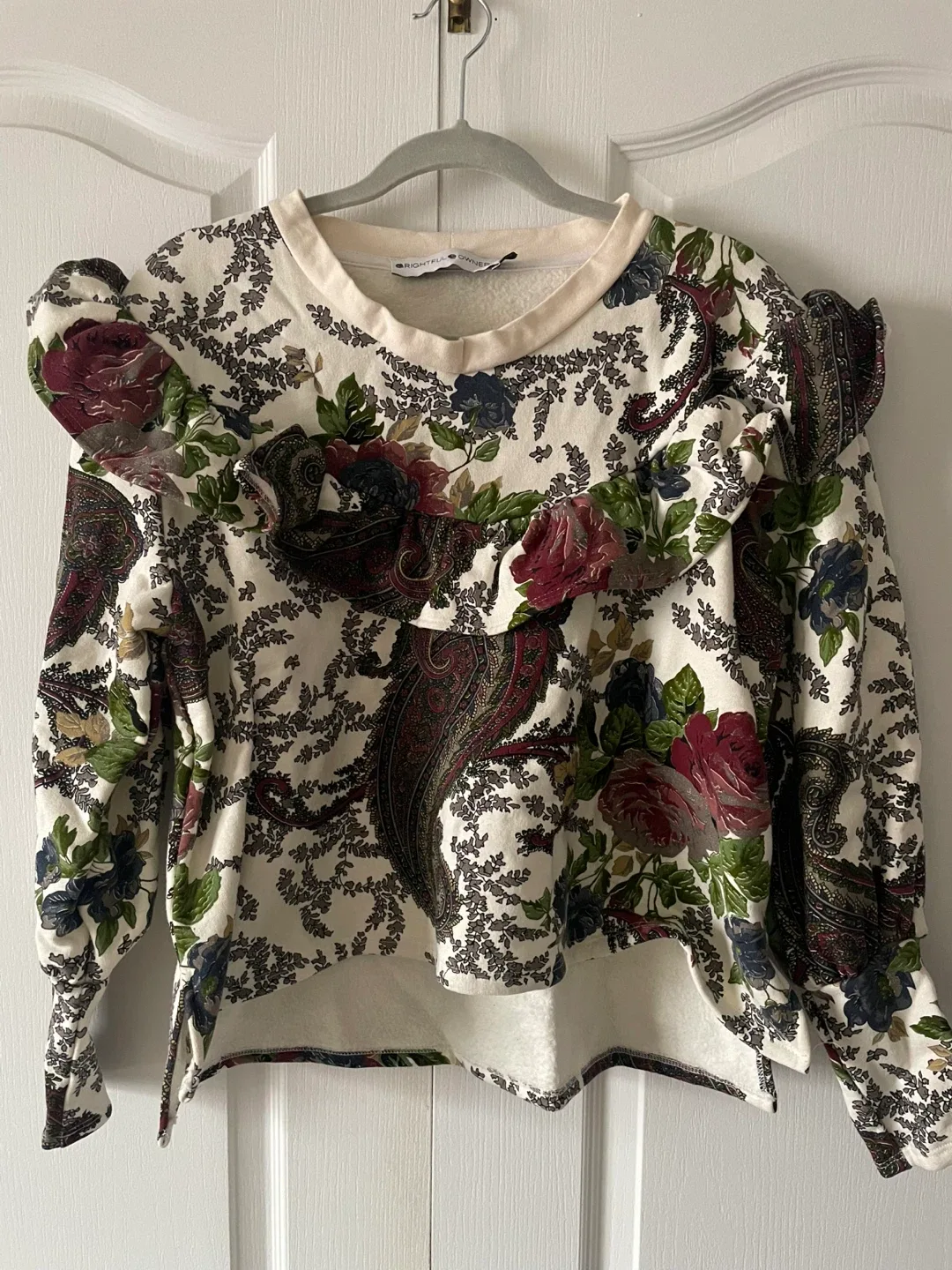 Rightful Owner Floral Sweatshirt - XL/TG thumbnail