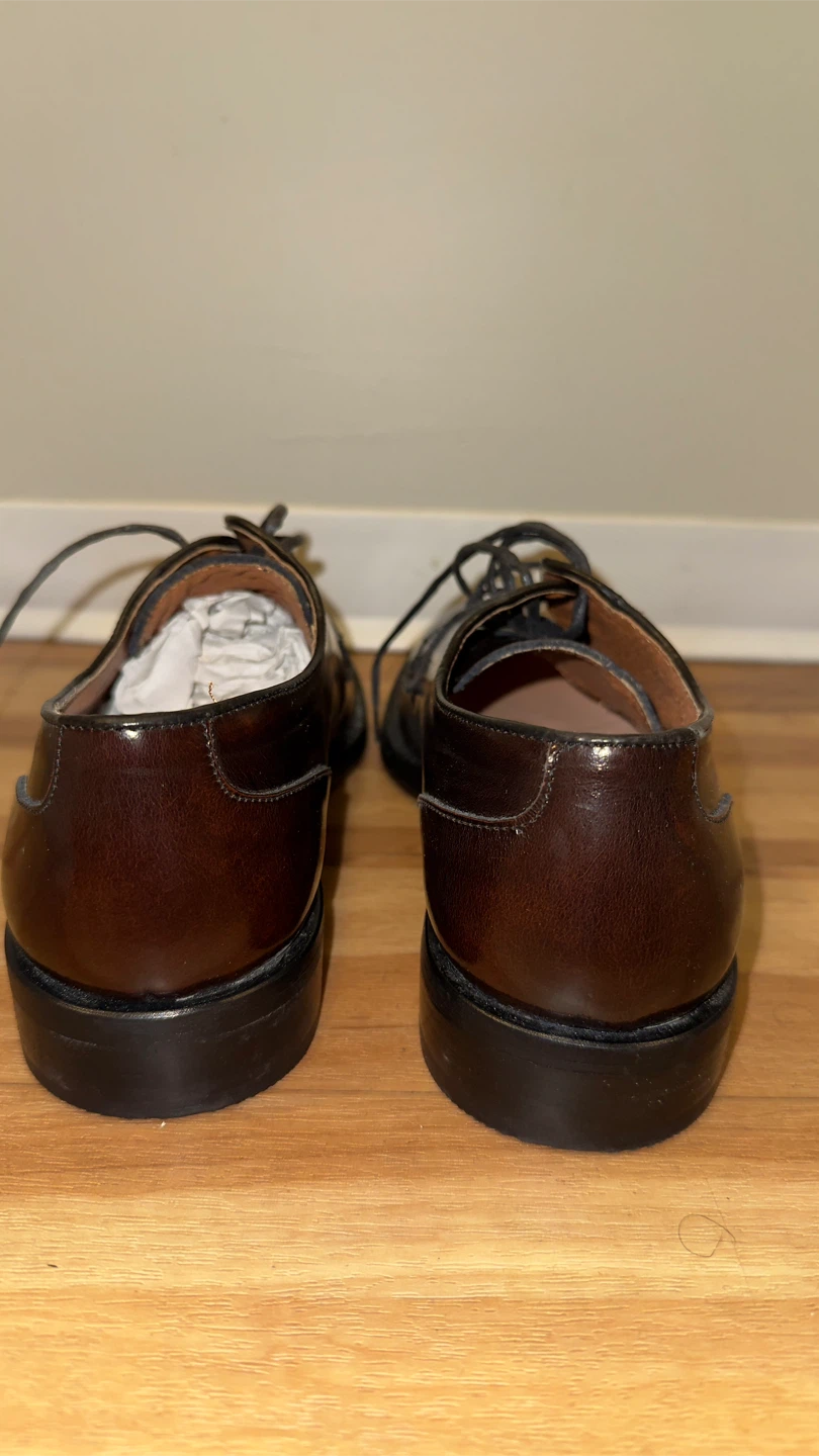 Handcrafted Leather Dress Shoes - Size 39 -Made in Italy - photo 3