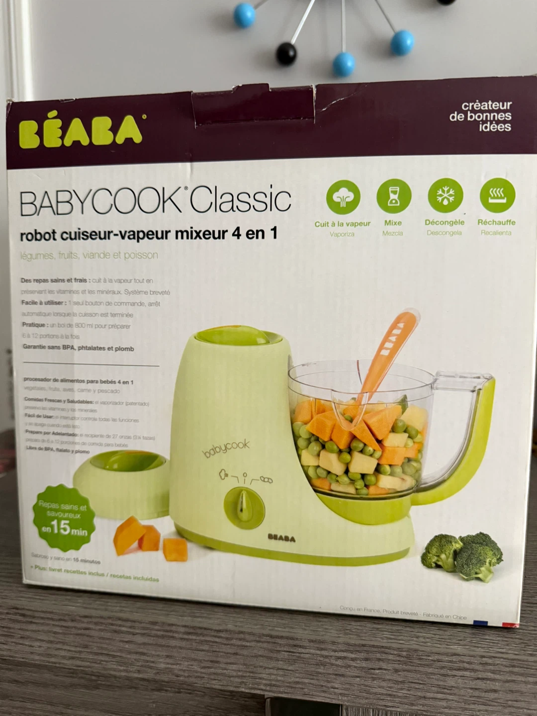 Beaba Babycook Classic 4-in-1 Food Maker