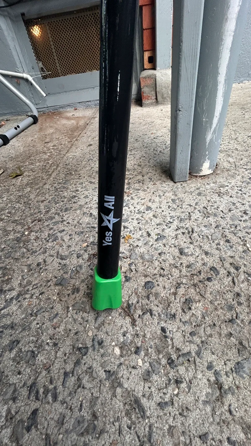 Yes4All 4.5KG Black/Green Weighted Bar image indicator(6)