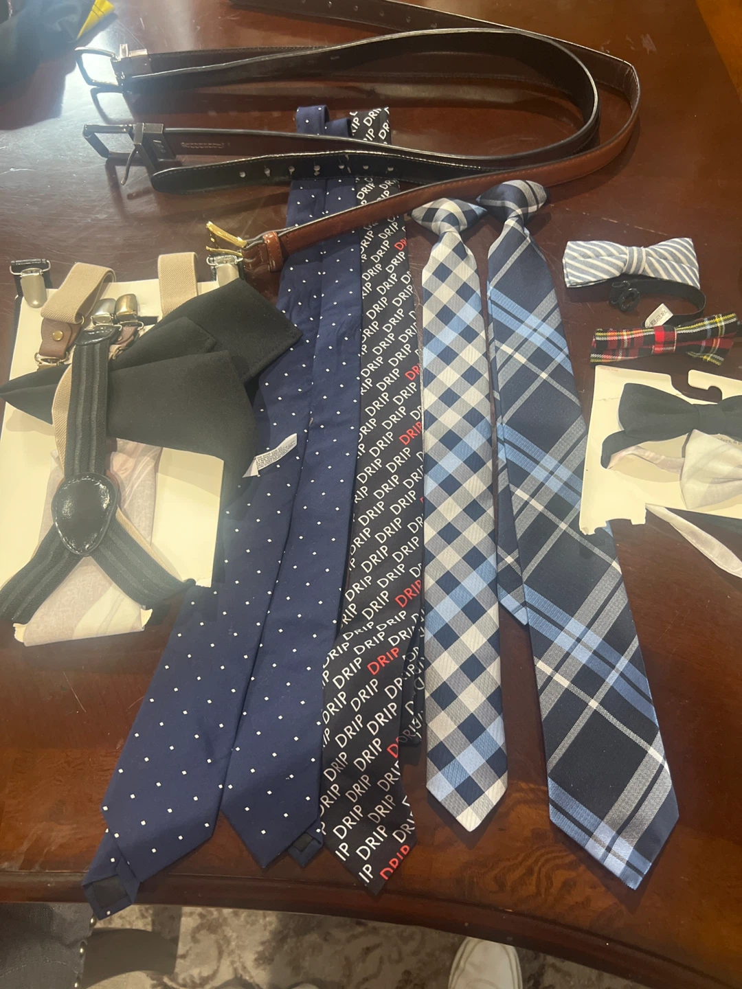 Boys  Ties, Belts, and Suspenders