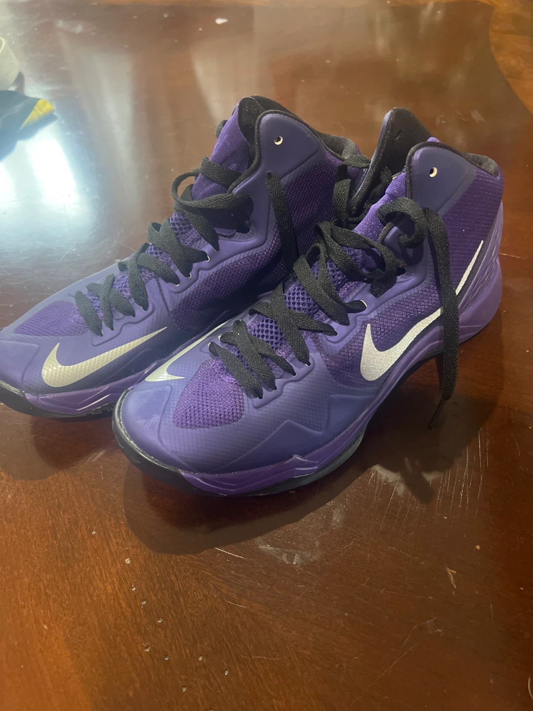 Nike Hyperfuse  Purple Basketball Shoes