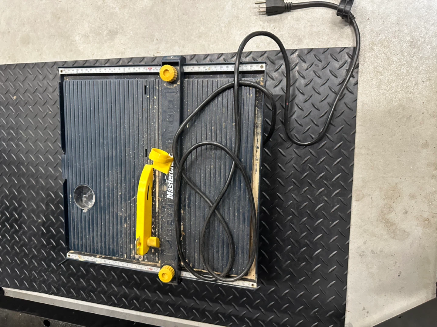 Mastercraft Wet Tile Saw