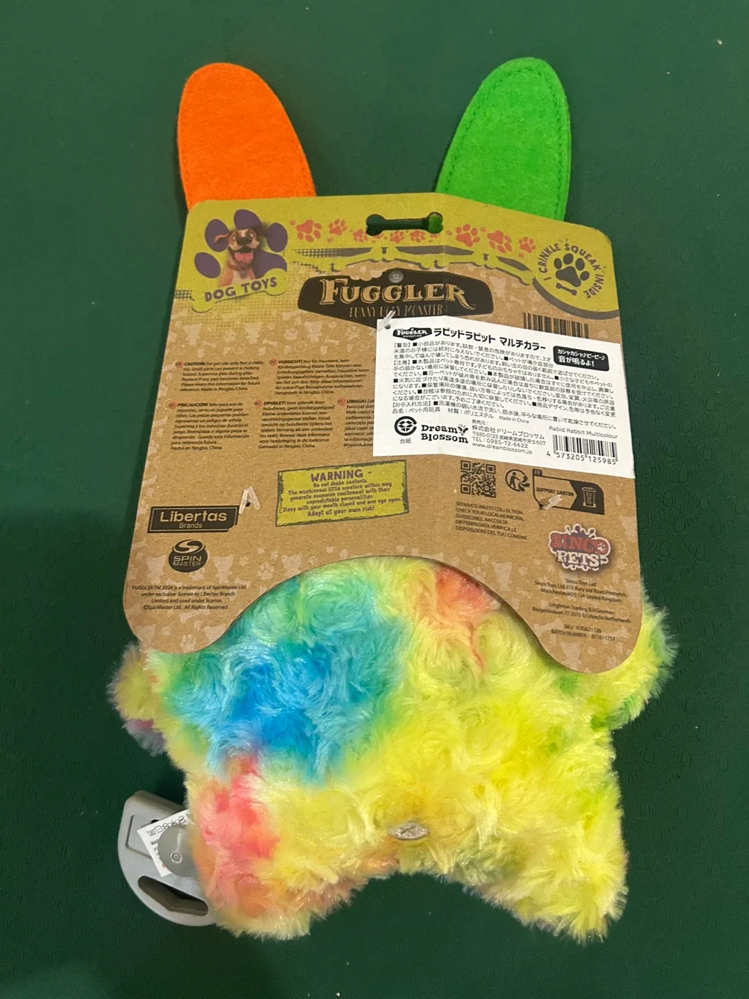 Fuggler Rabbit Dog Toy - New image indicator(2)