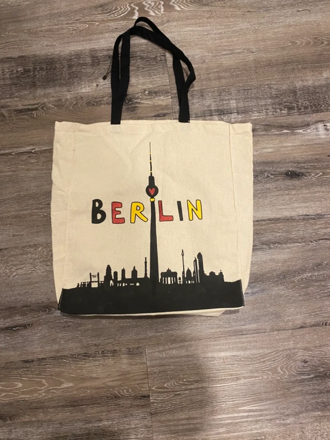 Berlin Tote Bag Canvas image indicator(2)