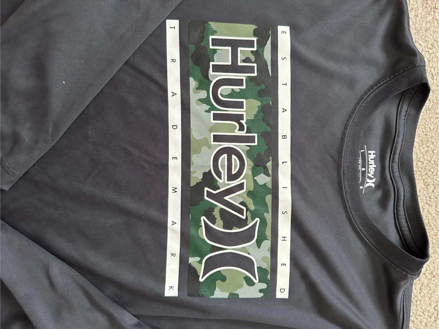 Hurley Long Sleeve Shirt - Size L - photo 3