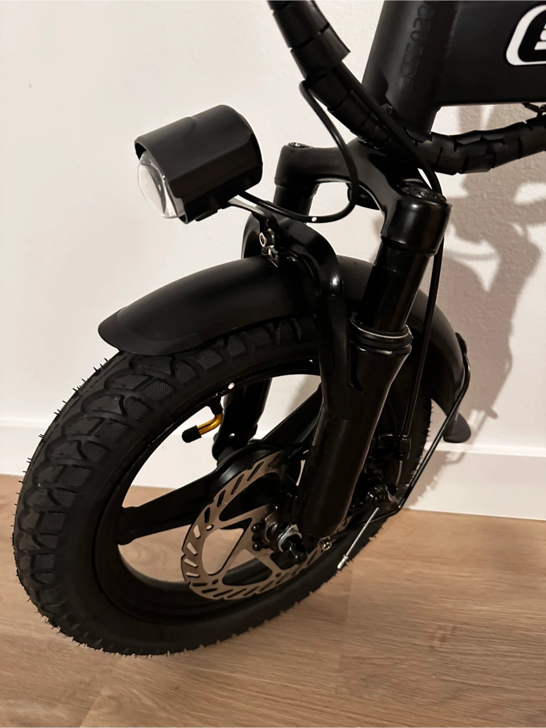 14” Folding Electric Bike - Black - photo 4