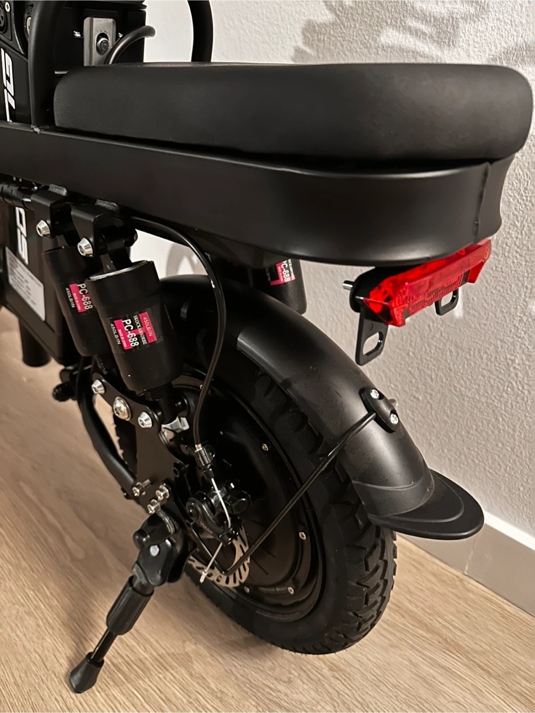 14” Folding Electric Bike - Black - photo 3