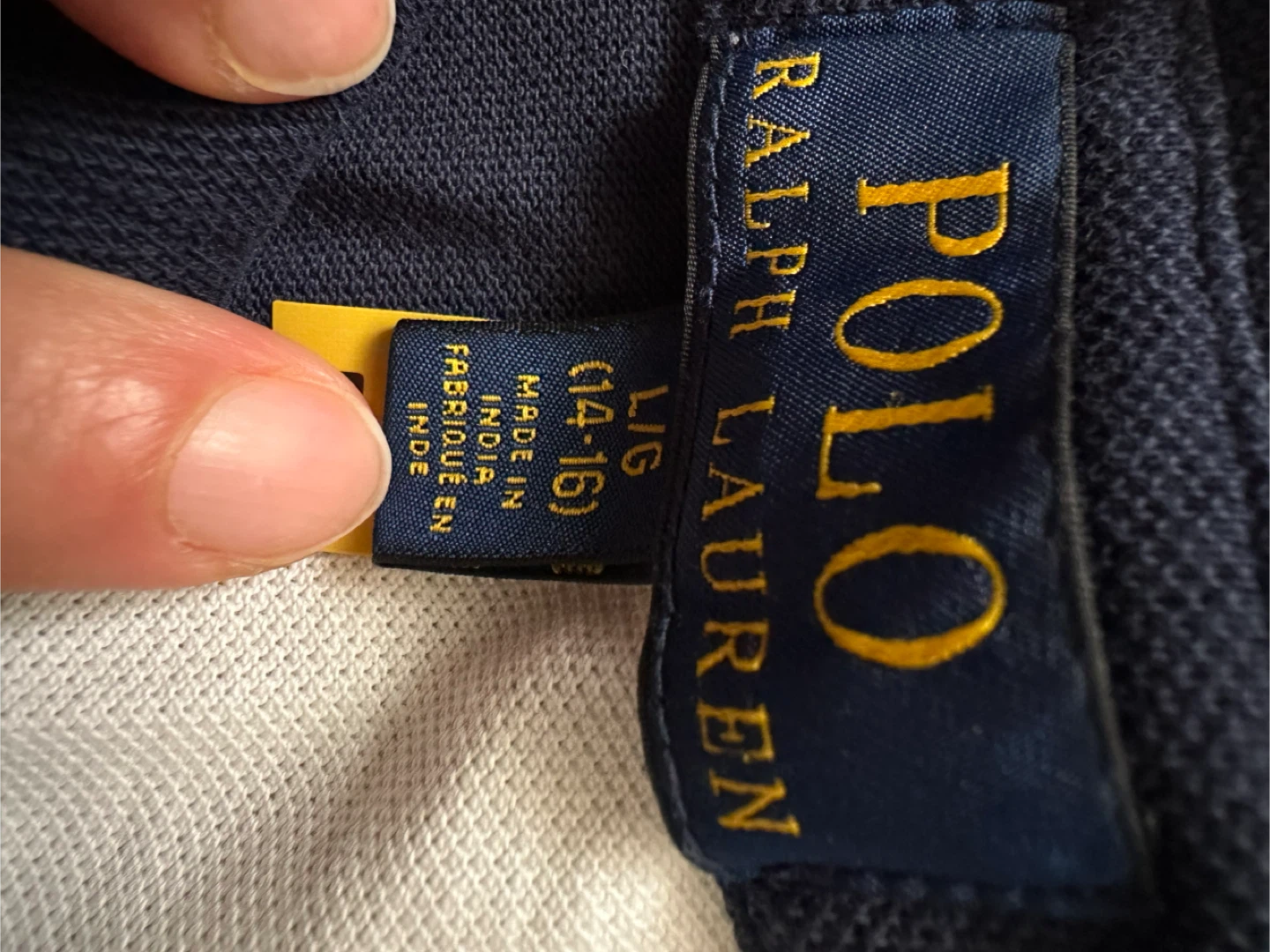 Polo Ralph Lauren Colour Block Rugby Shirt - L (14-16) - photo 2