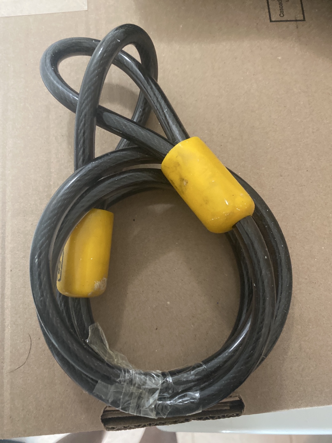 CCM Bike Lock - Yellow