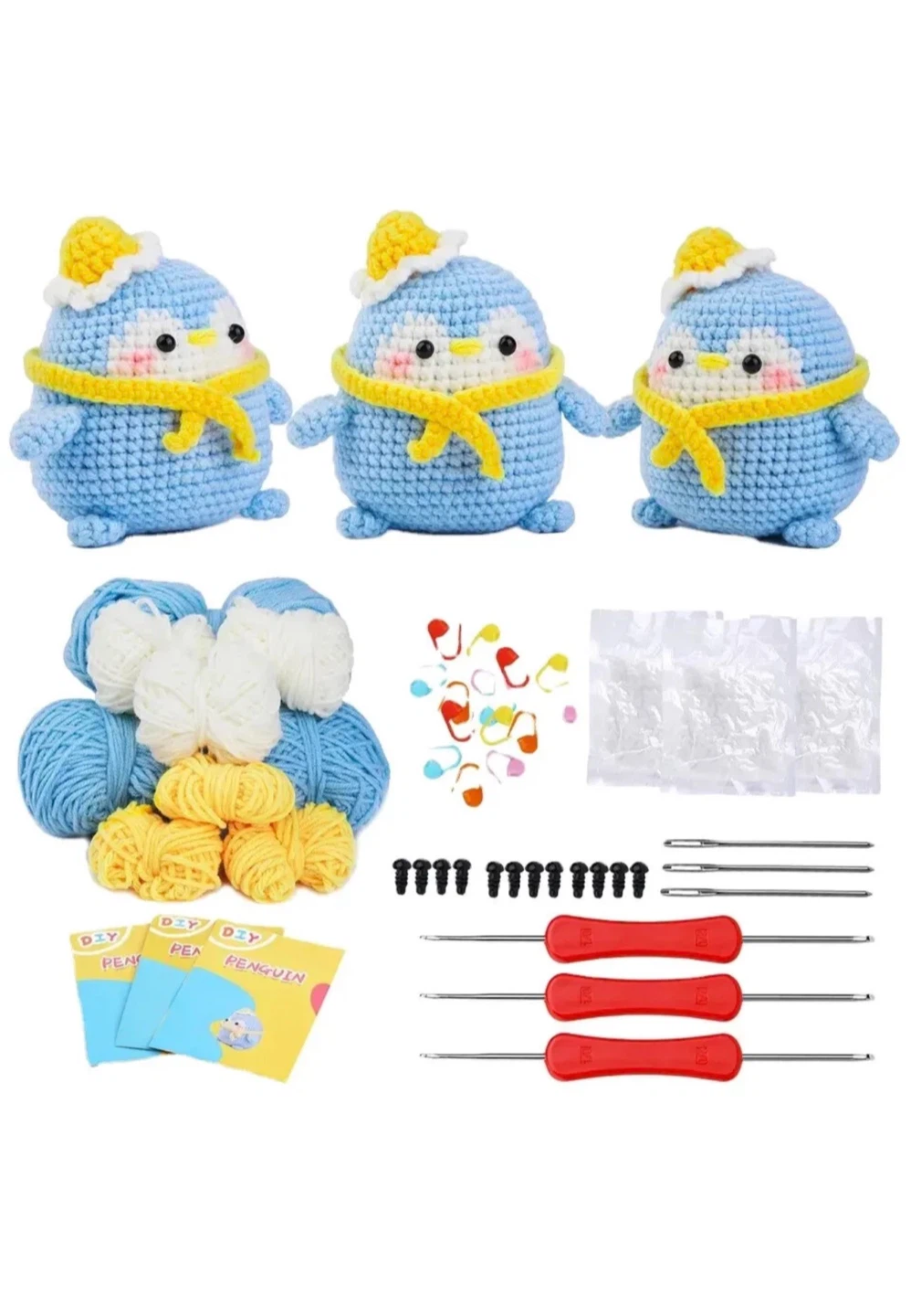 DIY Penguin Crochet Kit