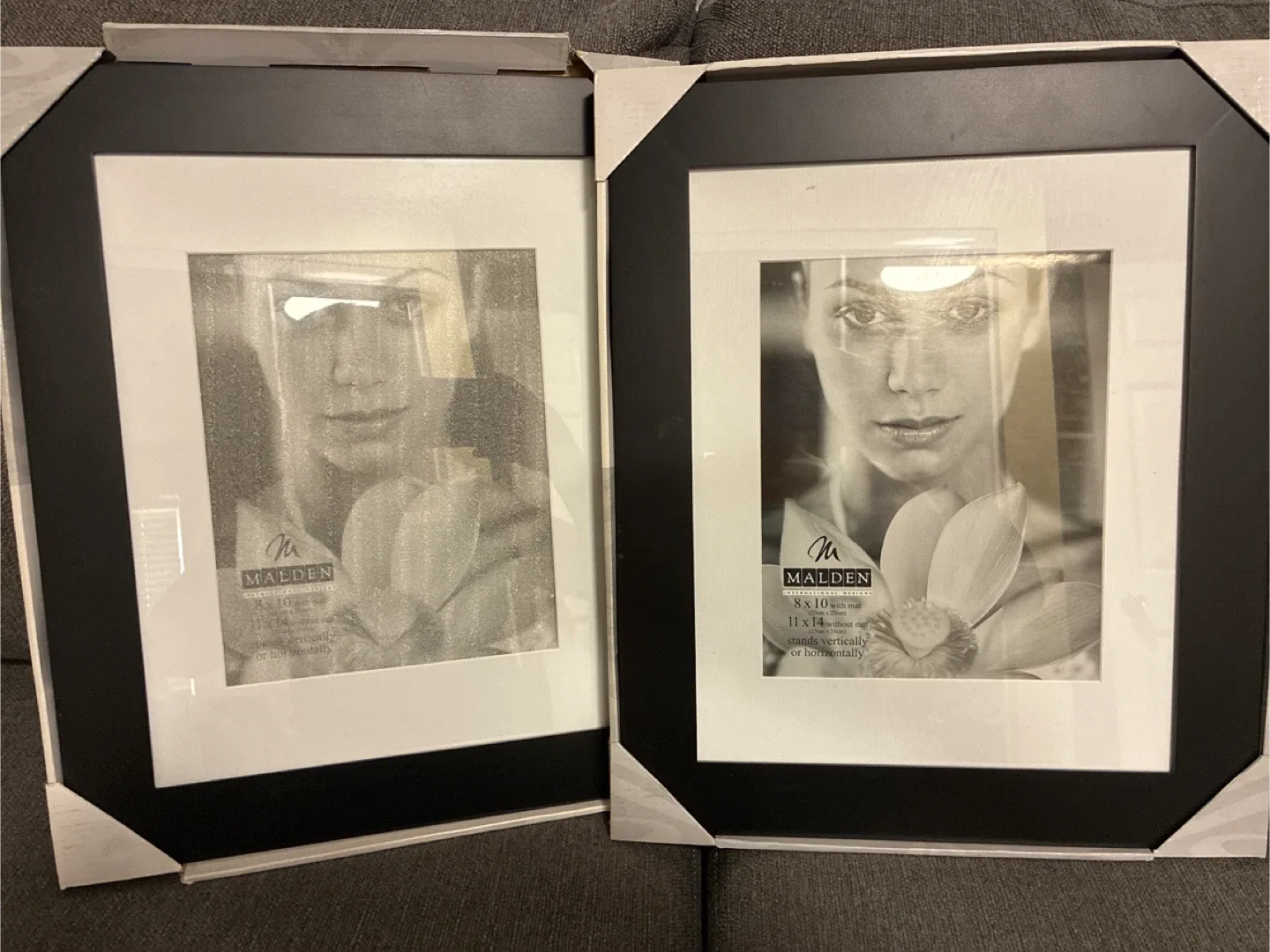 Malden 8x10 Picture Frame - Black image indicator(2)