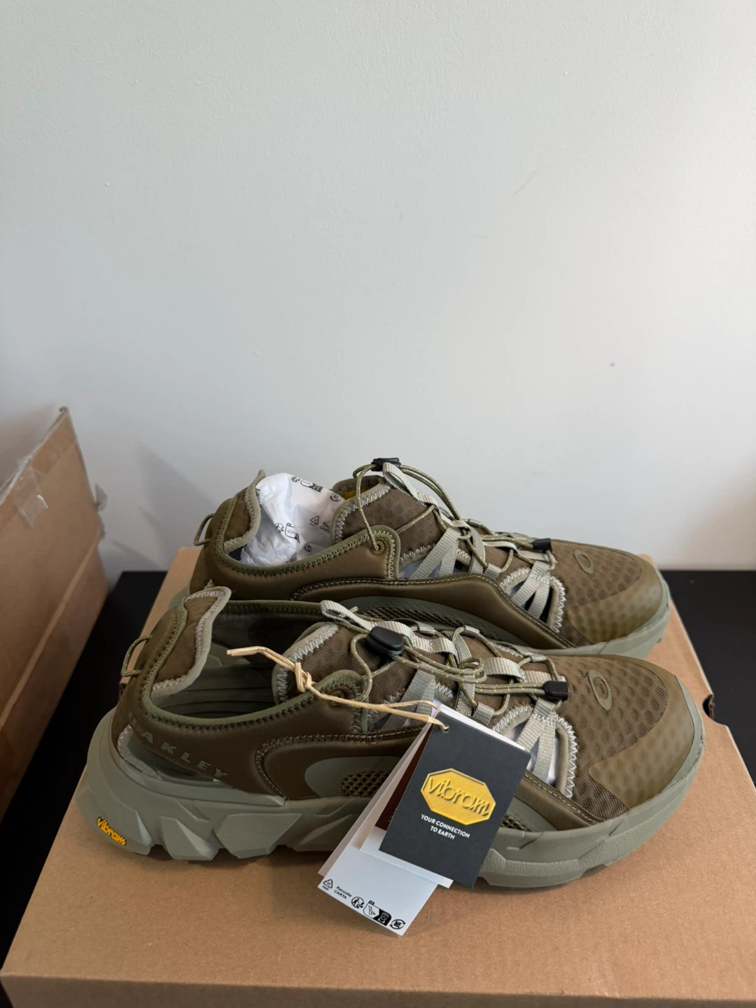 Oakley Aquaterra Hybrid Shoes Army Green – Size 11, Brand New - photo 2