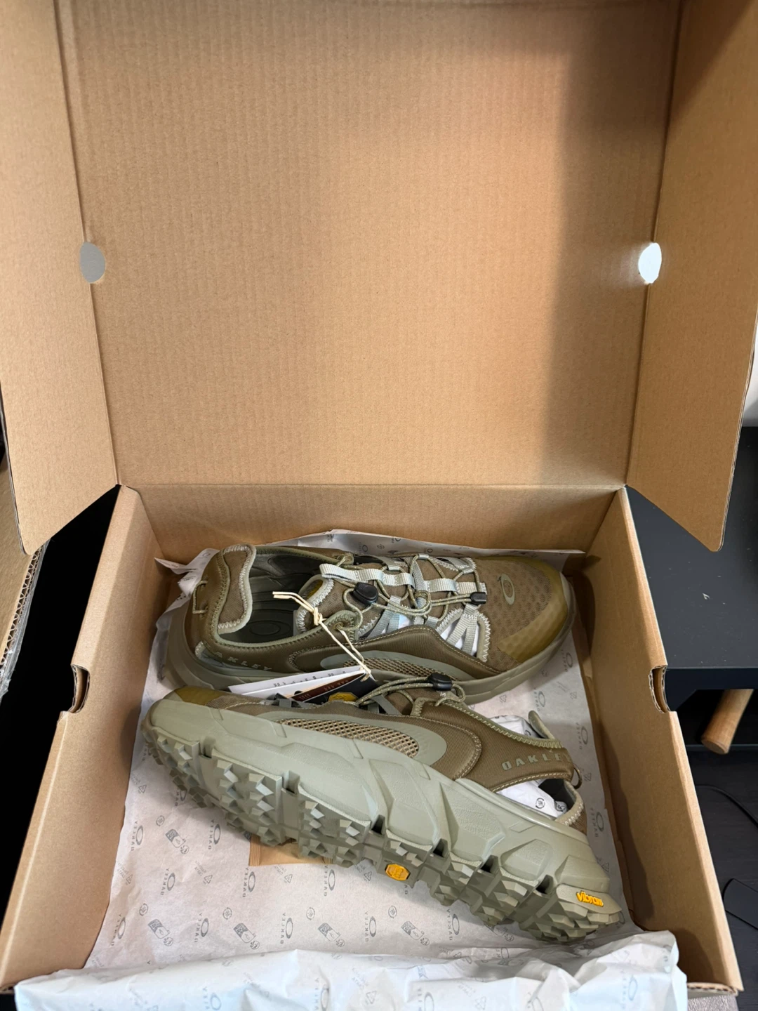 Oakley Aquaterra Hybrid Shoes Army Green – Size 11, Brand New - photo 4