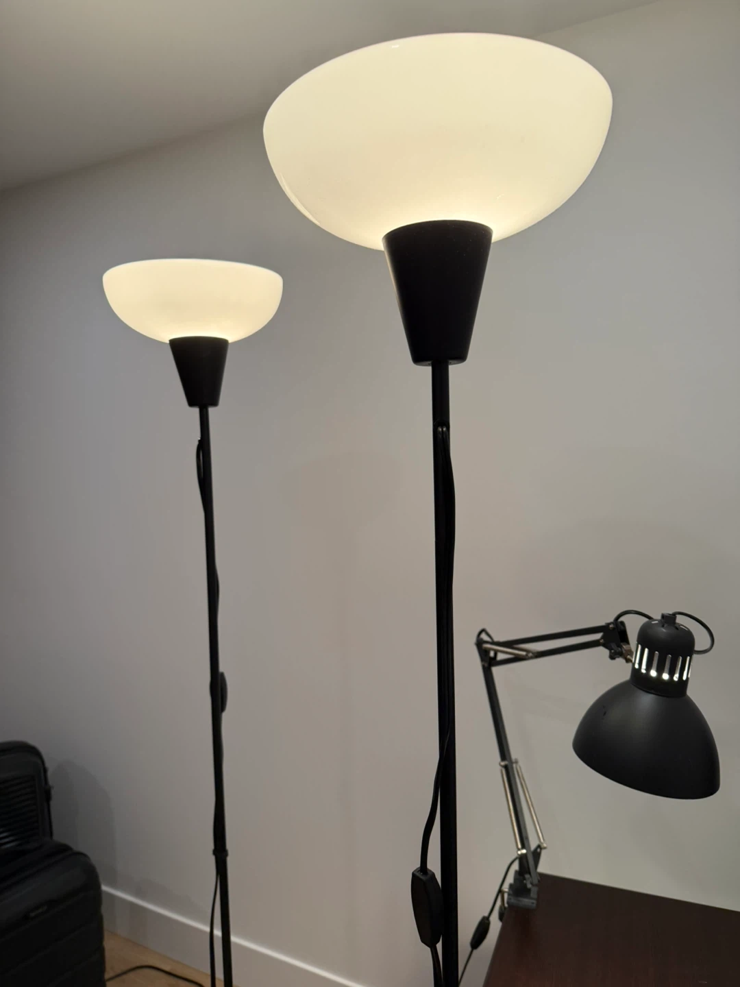 IKEA Floor and Desk Lamps