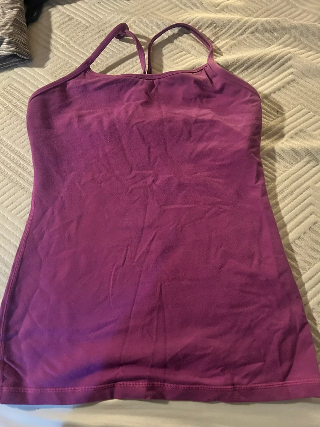 Lululemon Purple Tank Top Size 4 thumbnail