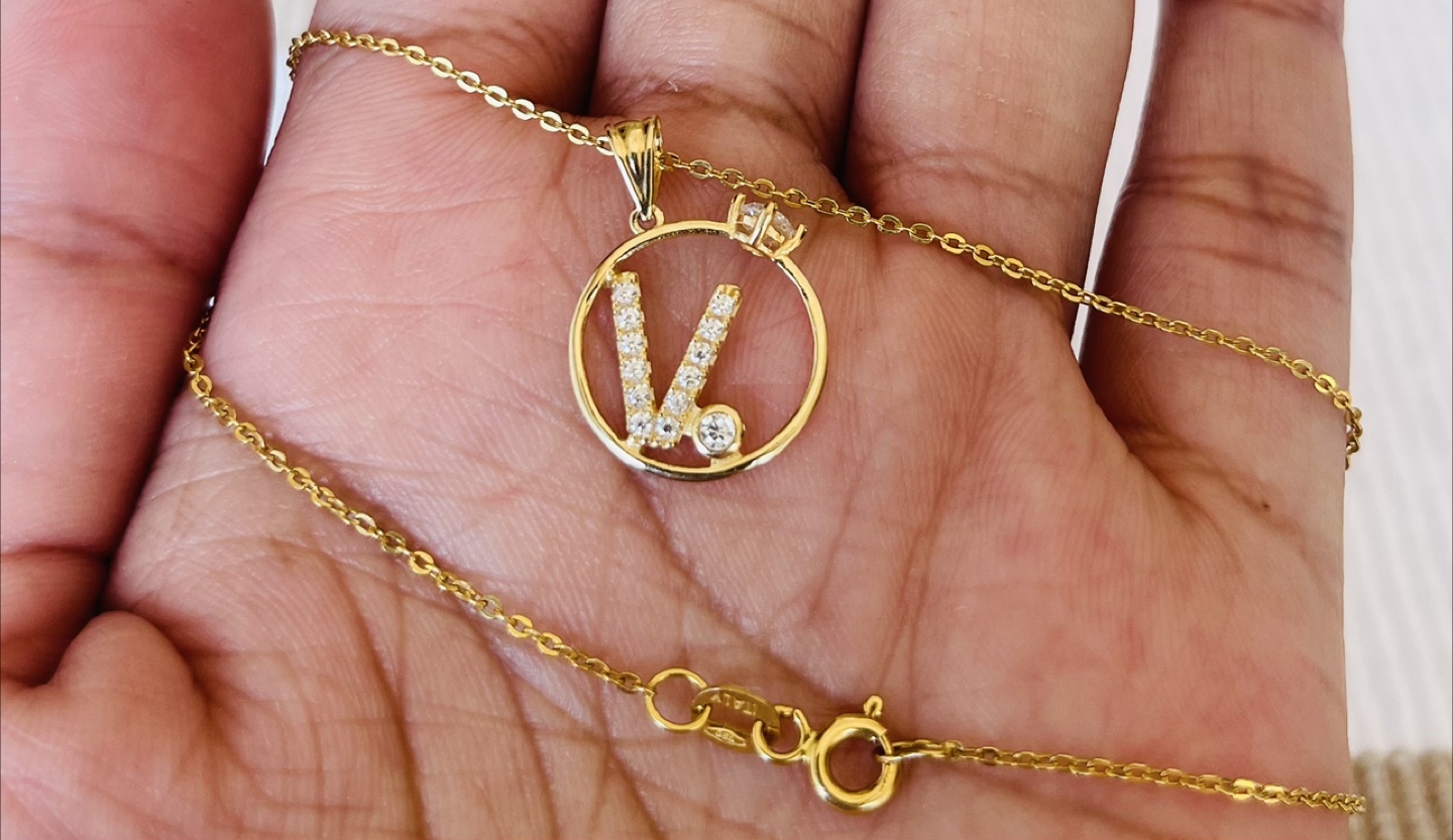 18K italy gold