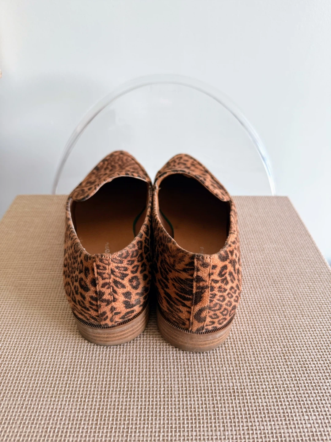 Leopard Print Loafers Size 8 - photo 5