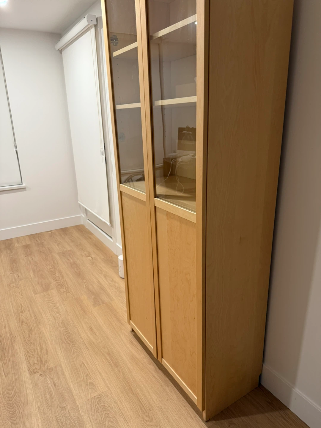 IKEA Billy Bookcase with Glass Doors