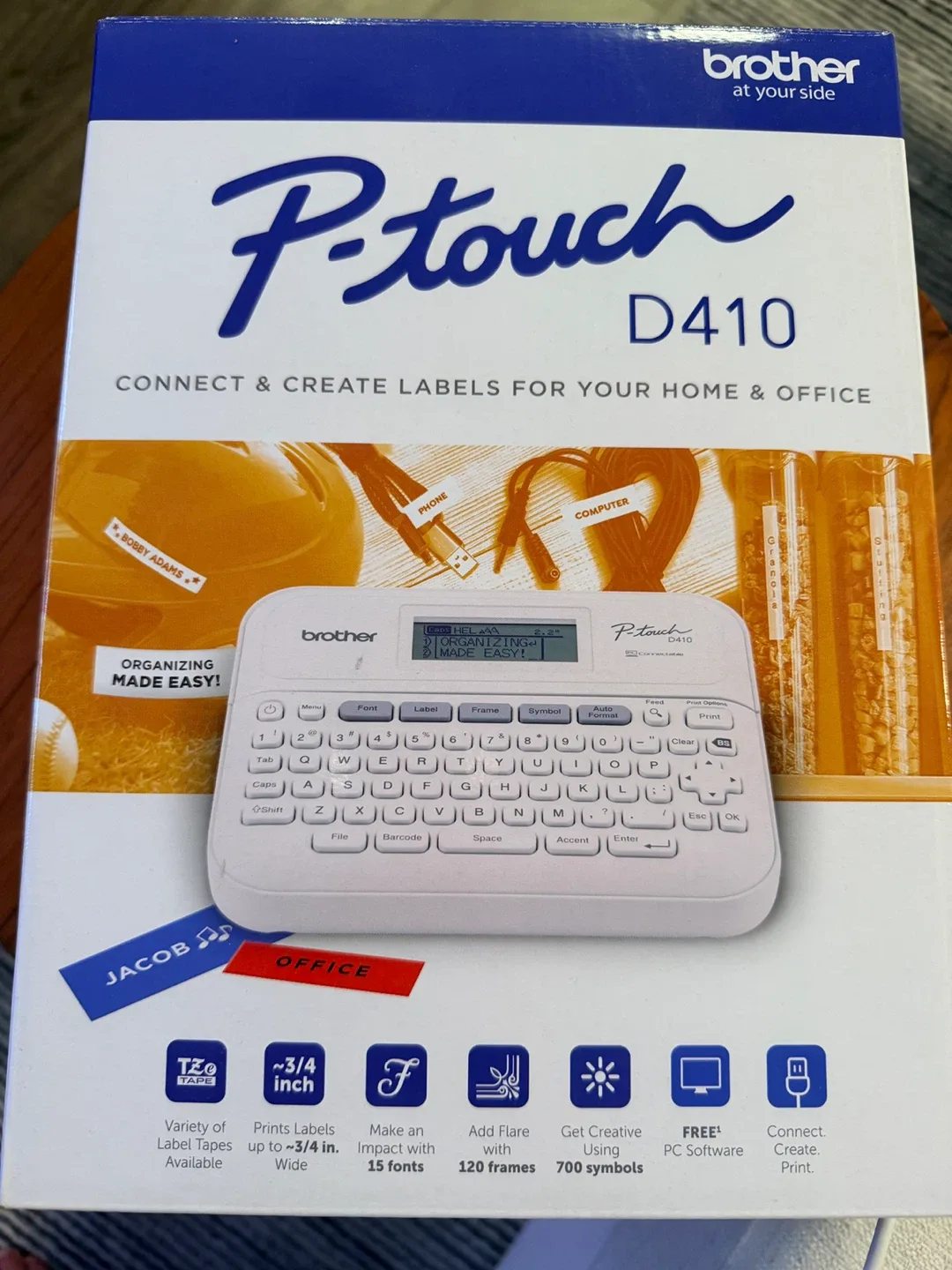 Brother P-Touch D410 Label Maker