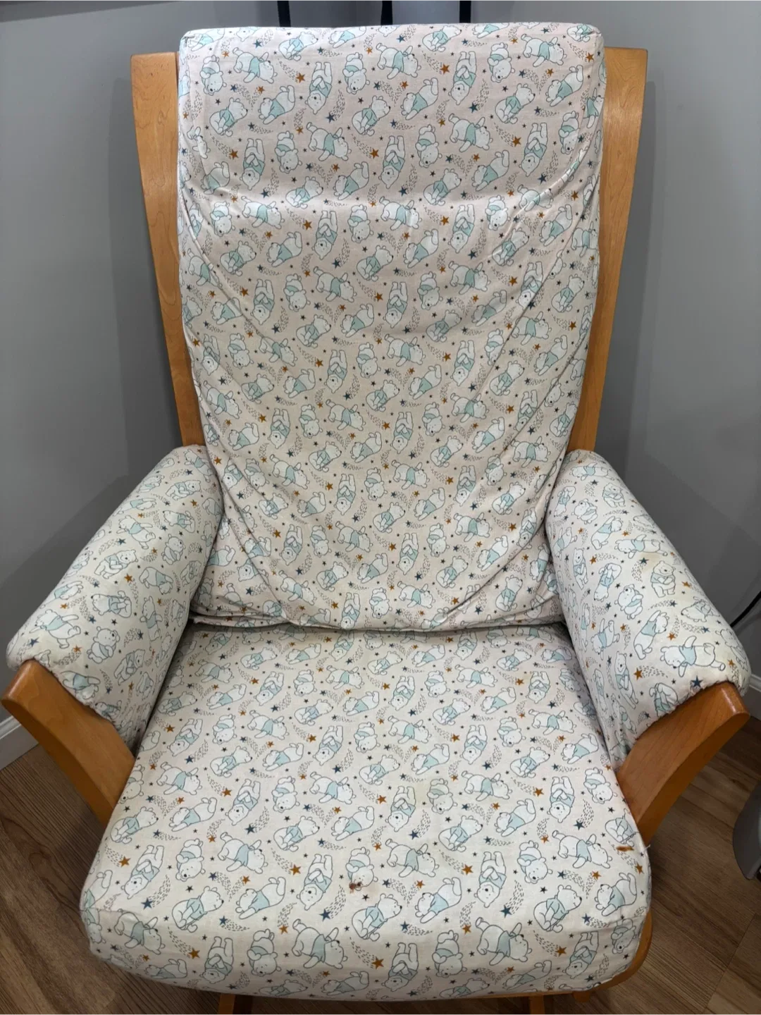 Storkcraft Tuscany Glider Rocker and Ottoman image indicator(2)