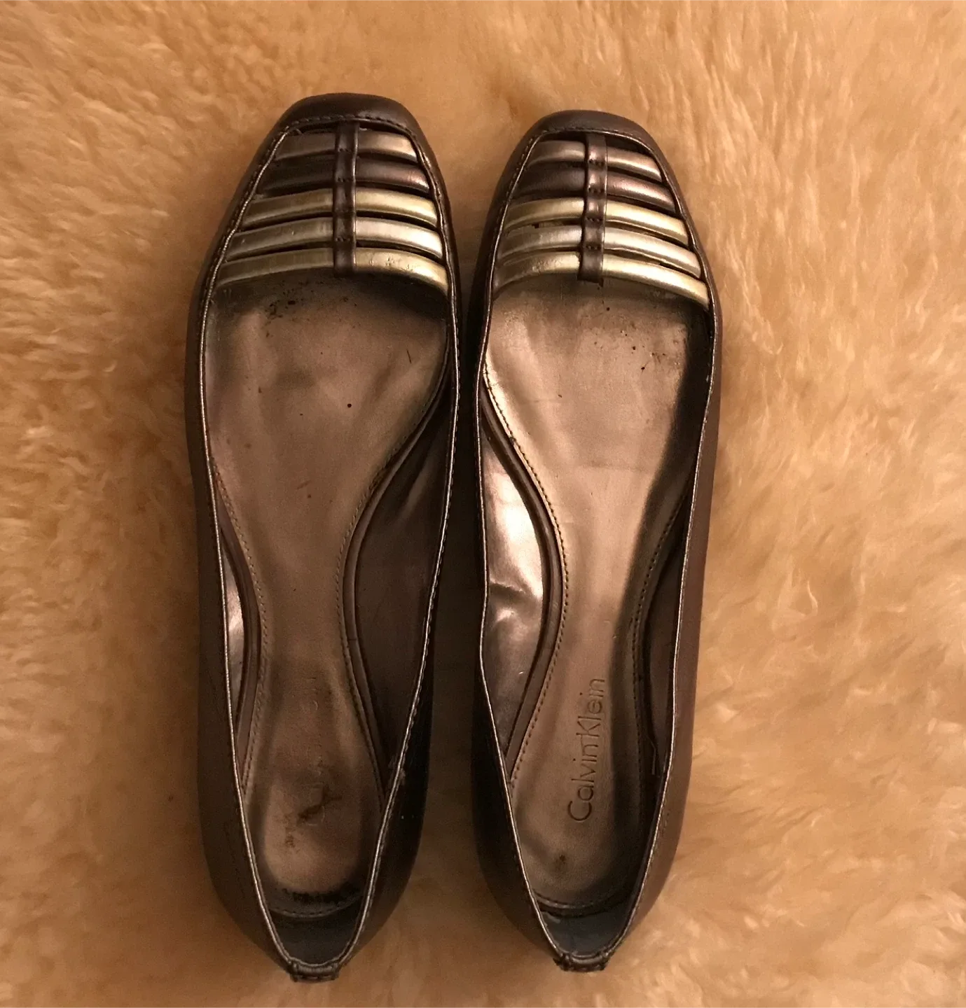 Calvin Klein Ballet Flats - Size 6 thumbnail