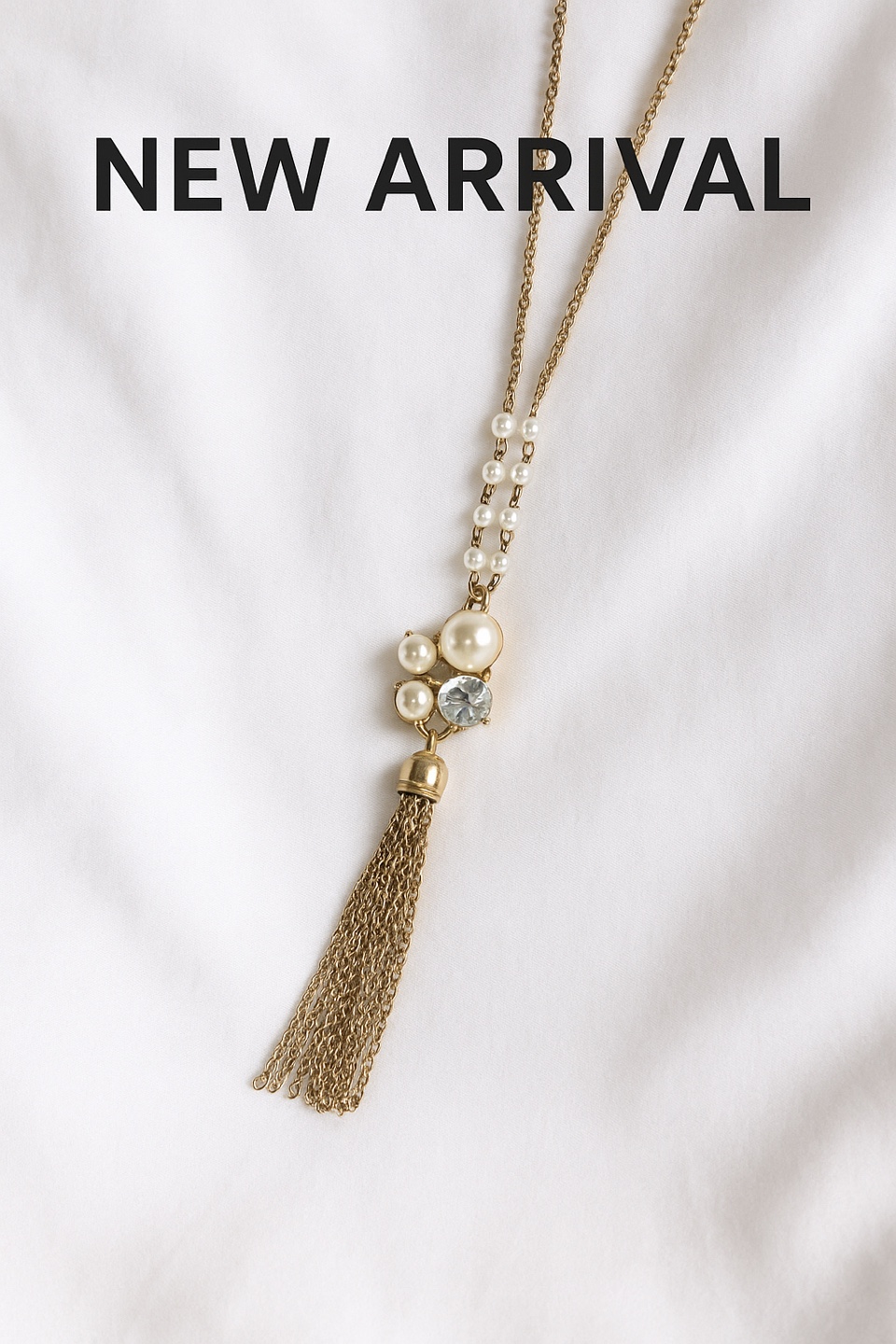 Tassel Pendant Necklace - Gold - photo 3