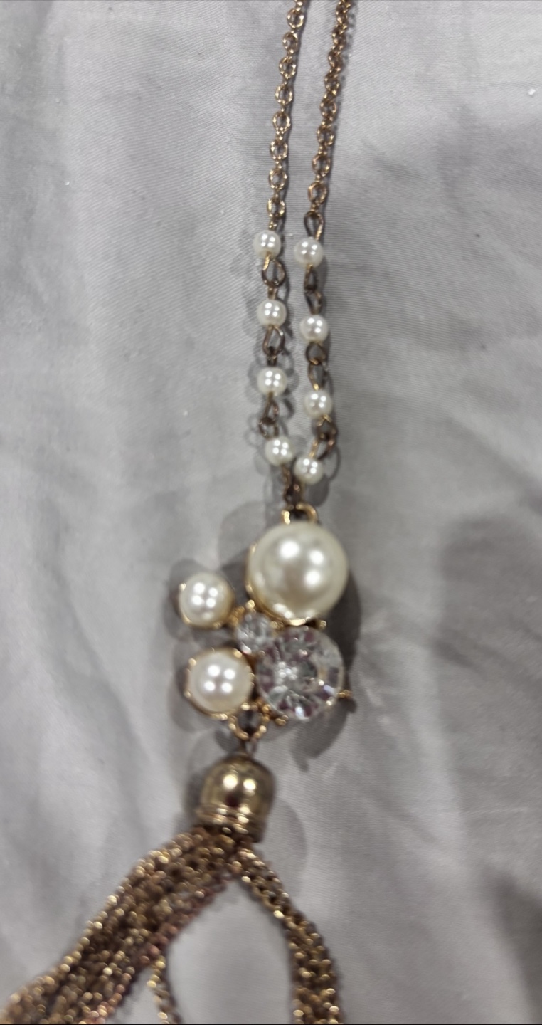 Tassel Pendant Necklace - Gold - photo 4
