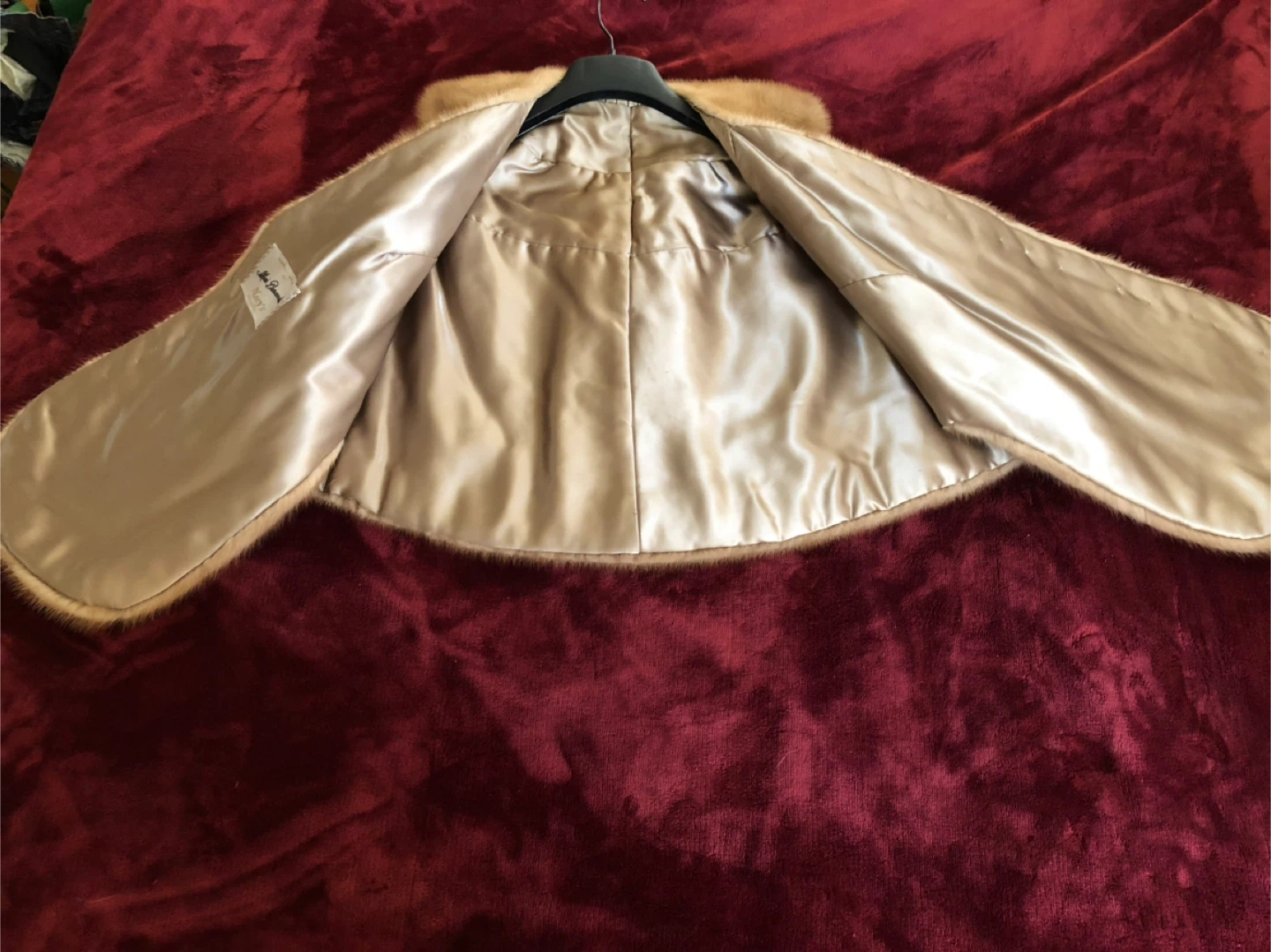 Vintage Mink Fur Stole