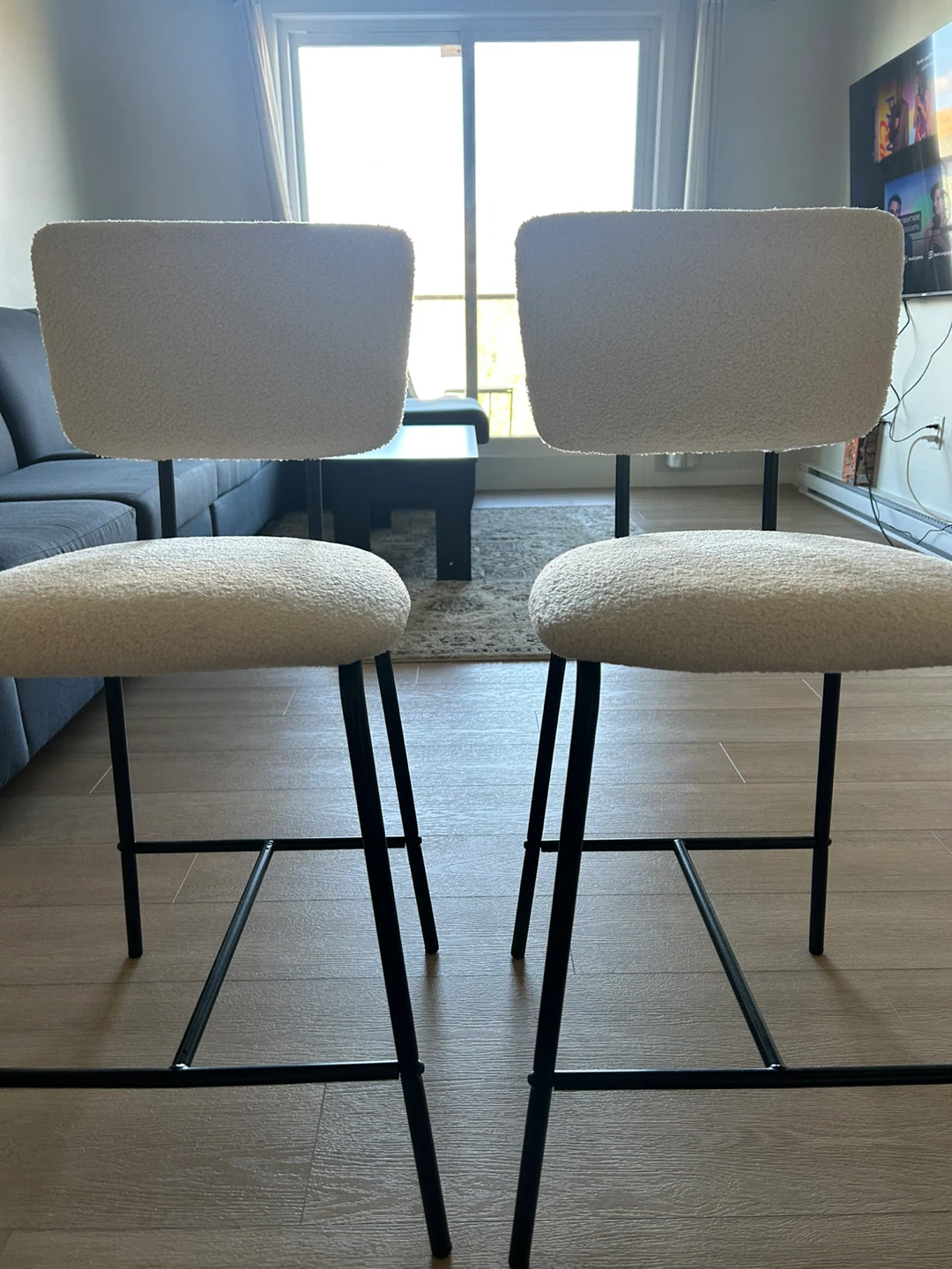 MOVE OUT SALE - 4 island bar chairs - George Oliver Bar Stools