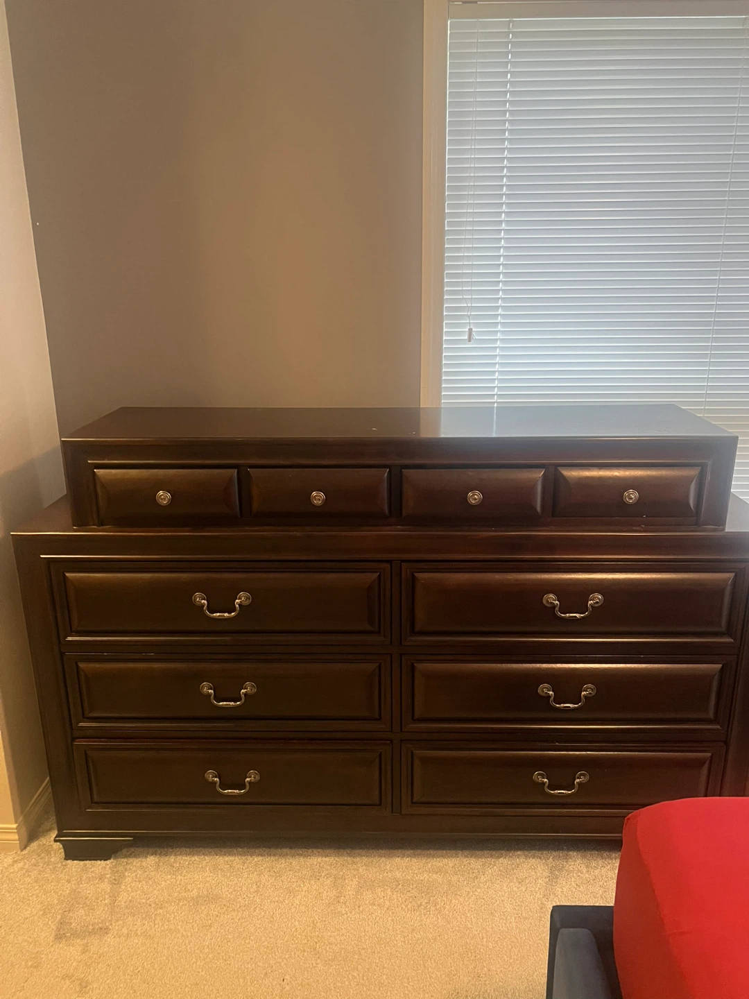 Brown Wooden Dresser