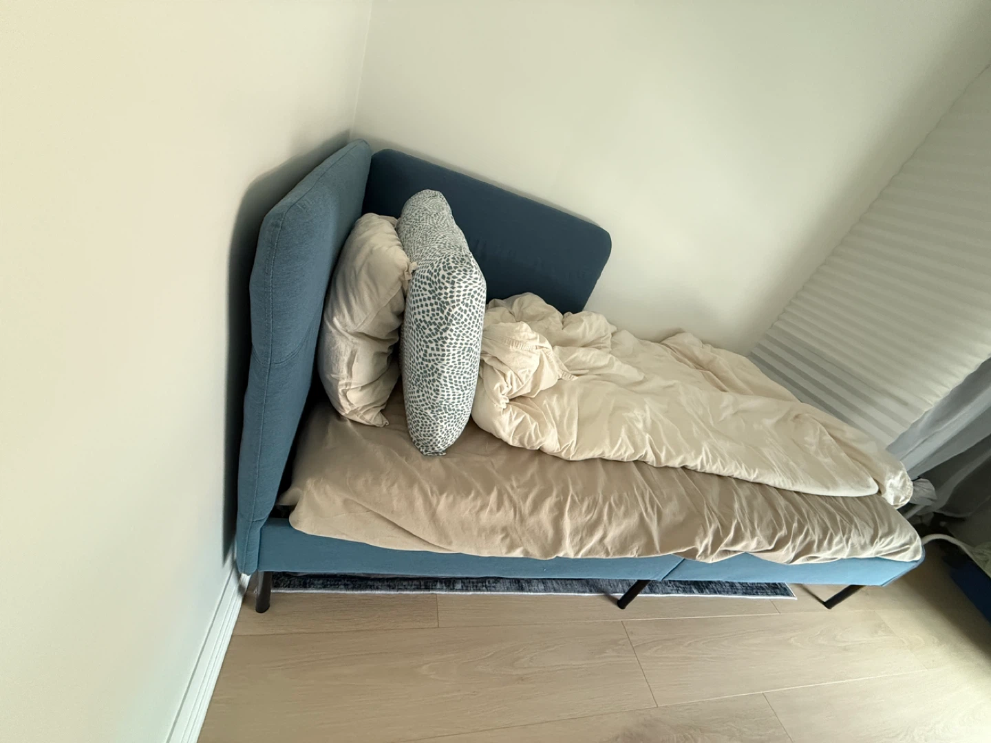 IKEA Twin Bed Frame + Mattress - photo 3