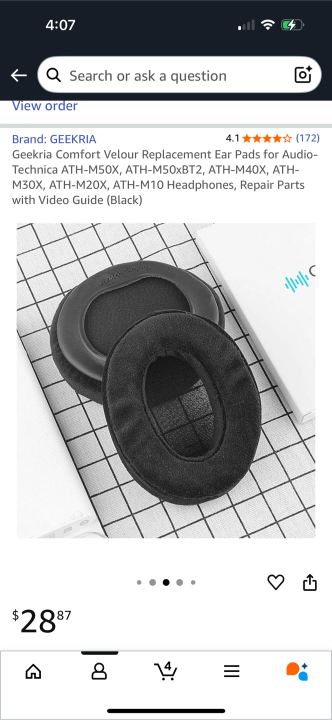 Geekria Comfort Velour Replacement Ear Pads - photo 4