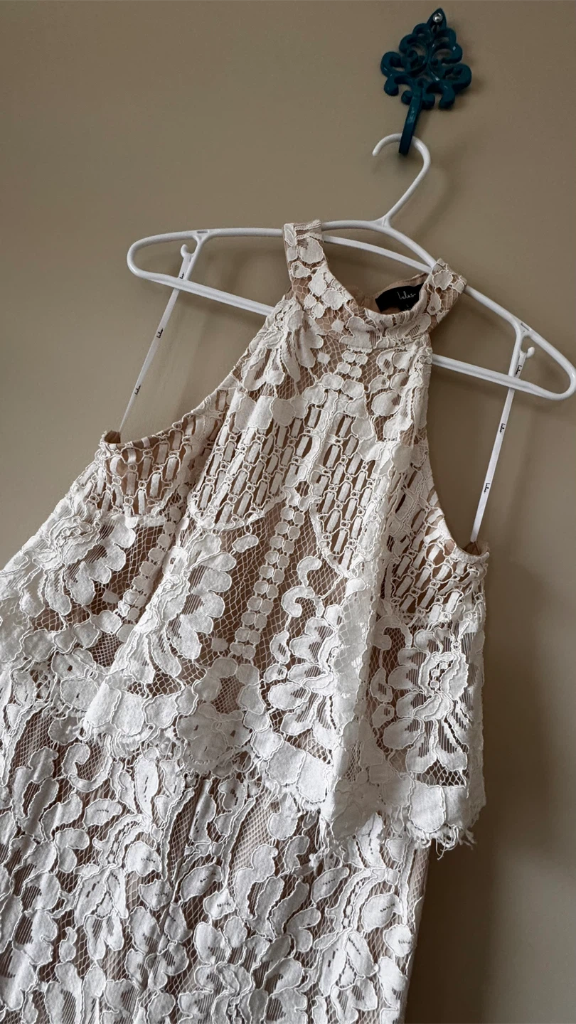 Lulus Lace Jumpsuit - Size L - photo 2