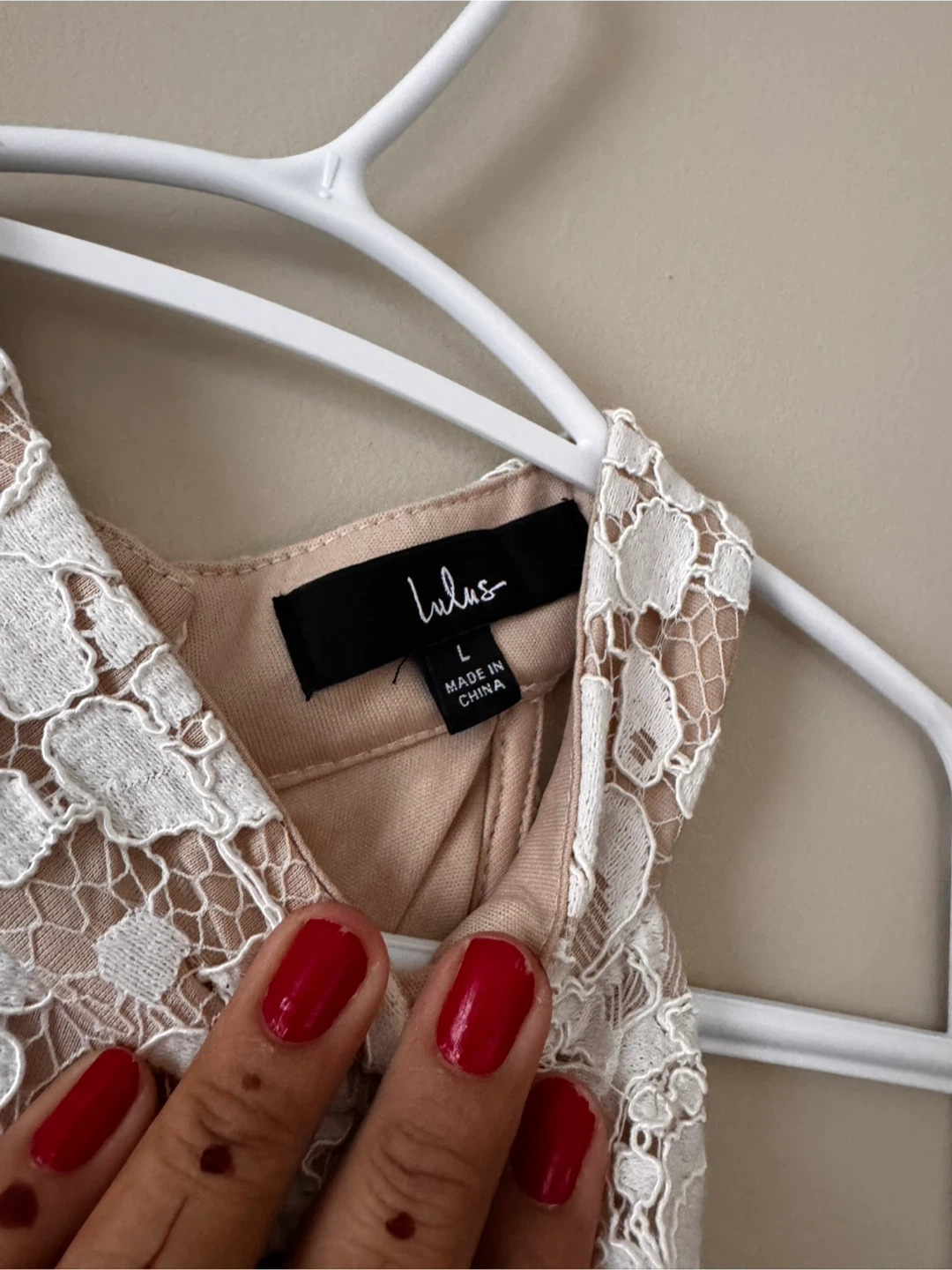 Lulus Lace Jumpsuit - Size L - photo 4