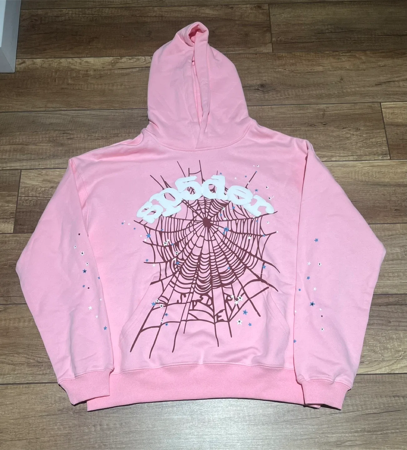 Sp5der Pink Hoodie thumbnail