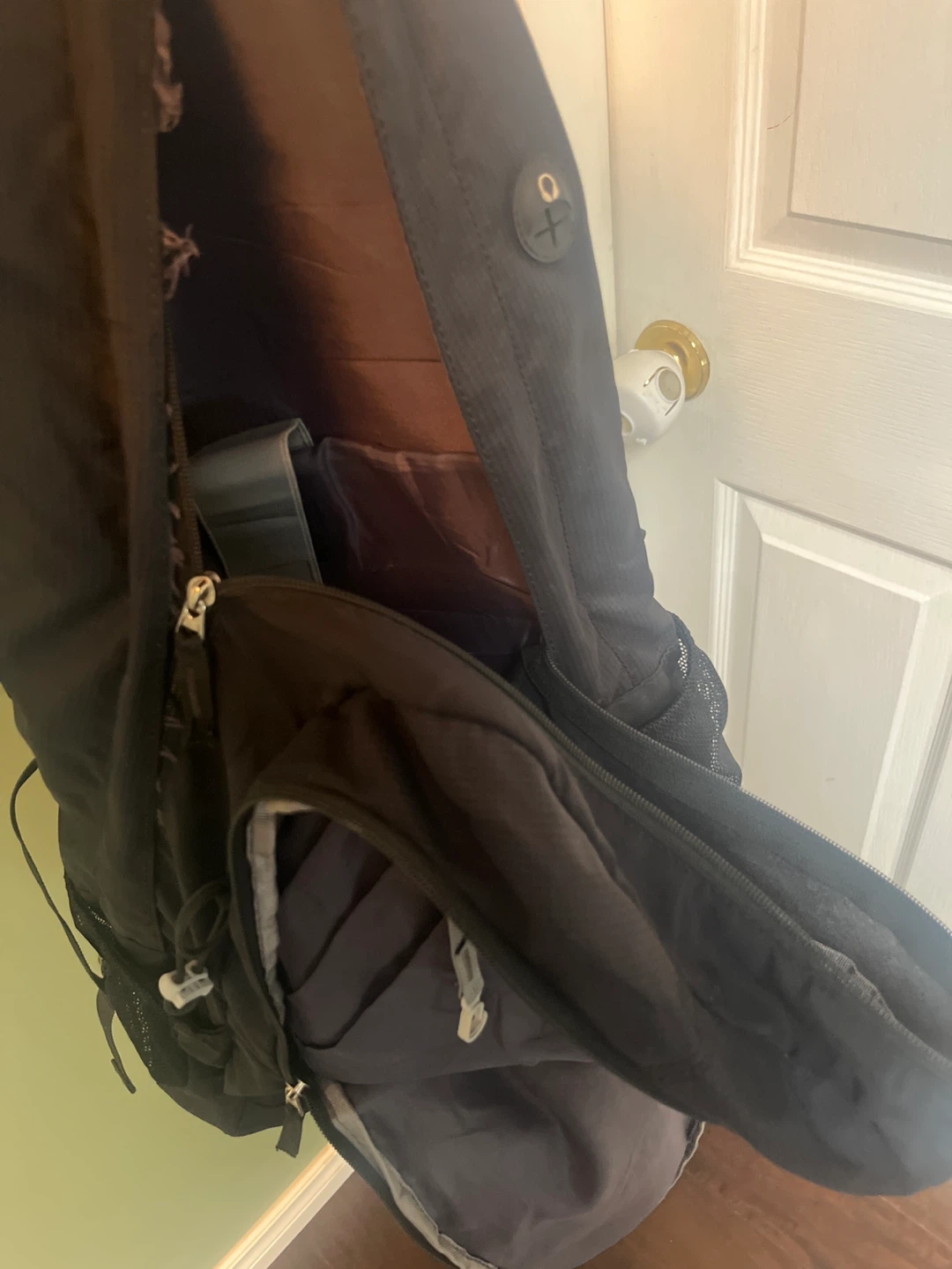 45L hiking backpack - black - photo 4