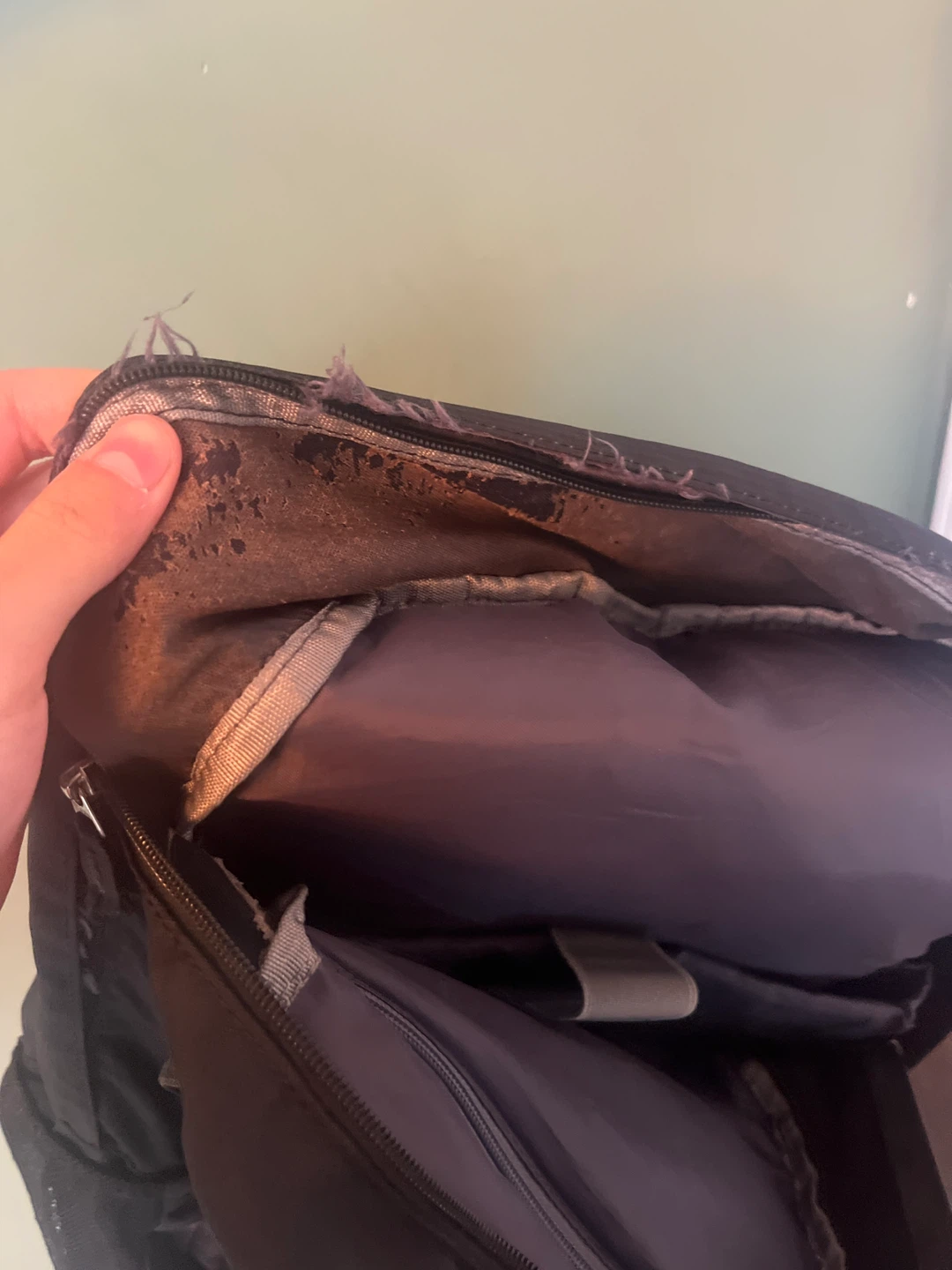 45L hiking backpack - black - photo 5