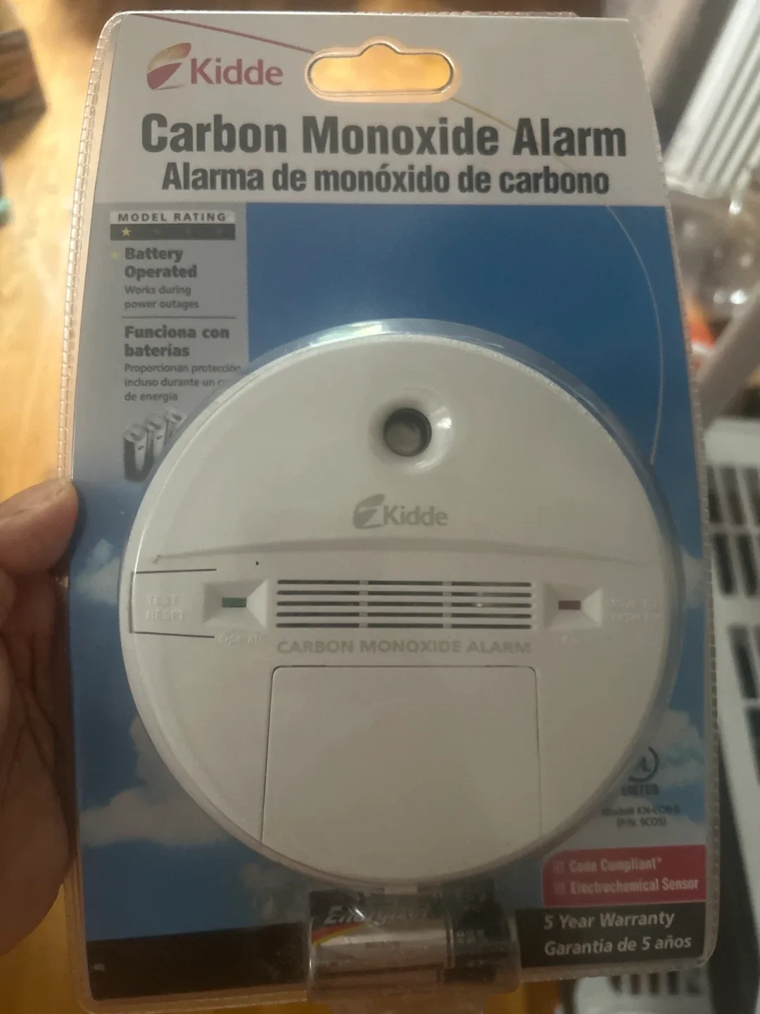 Kidde Carbon Monoxide Alarm - New in Package thumbnail