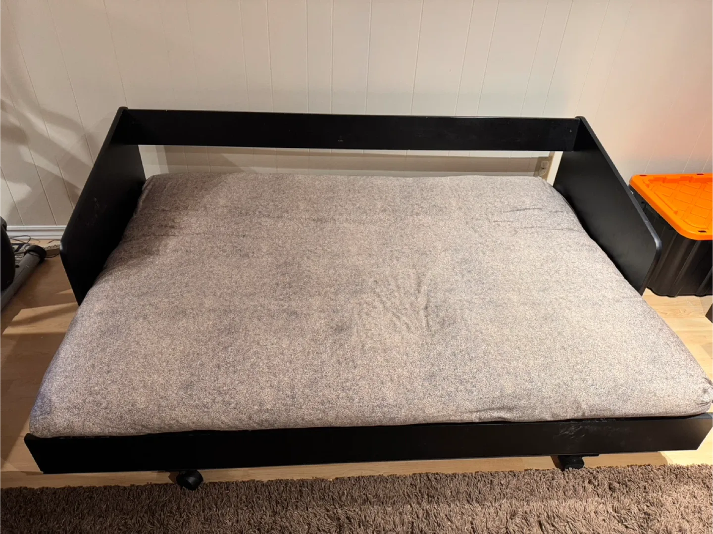 Double Futon Sofa Bed convertible thumbnail