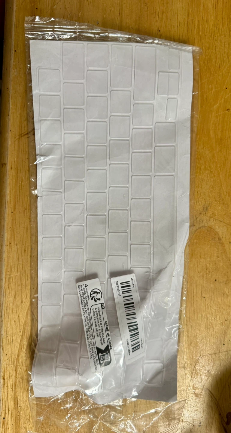 MacBook Air Keyboard Cover - Clear - photo 2