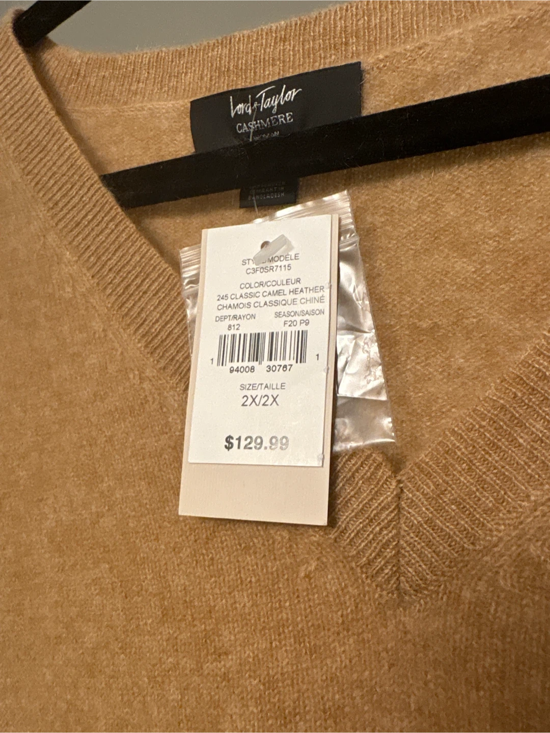 Lord & Taylor Cashmere Sweater 2X/2X - photo 3