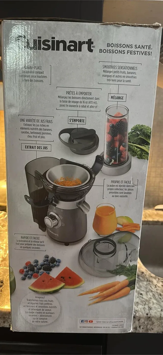 Cuisinart SmartPower Duet Combo Blender/Juicer image indicator(2)