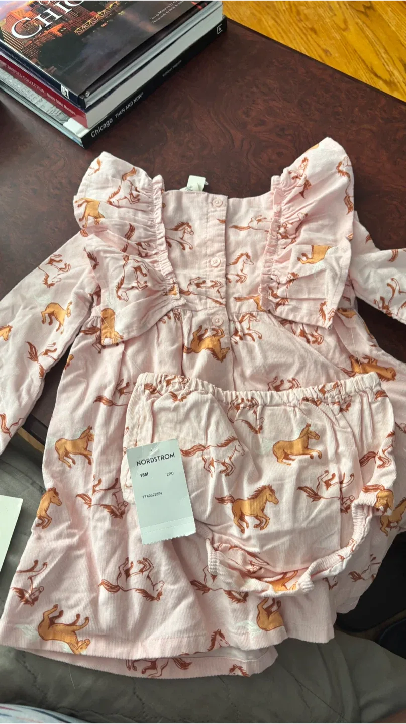 Tucker + Tate Dress & Bloomer Set - 18M thumbnail