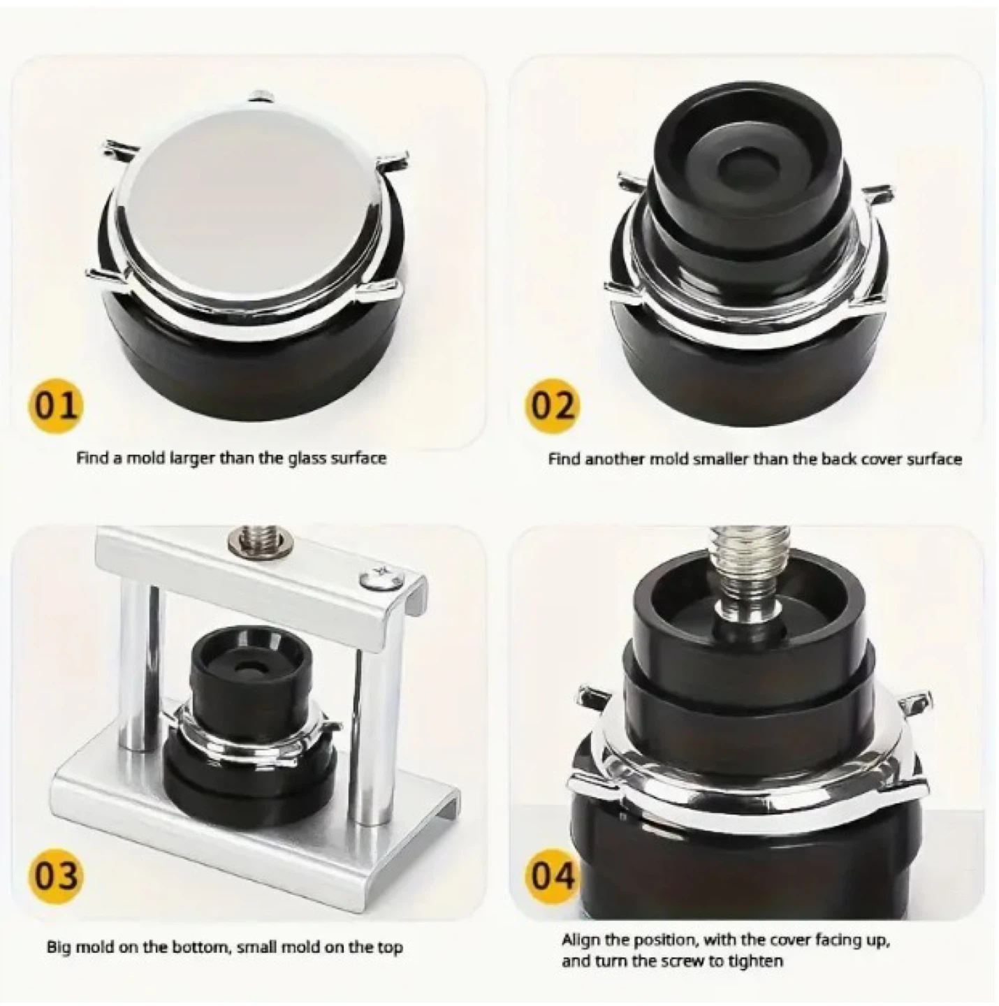 Watch Back Case Closer Remover Press Tool - photo 2
