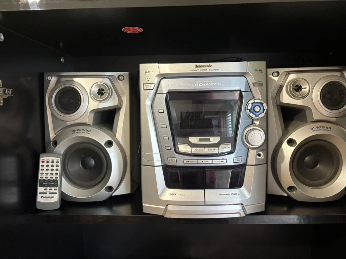 Panasonic SA-AK500 CD Stereo System thumbnail