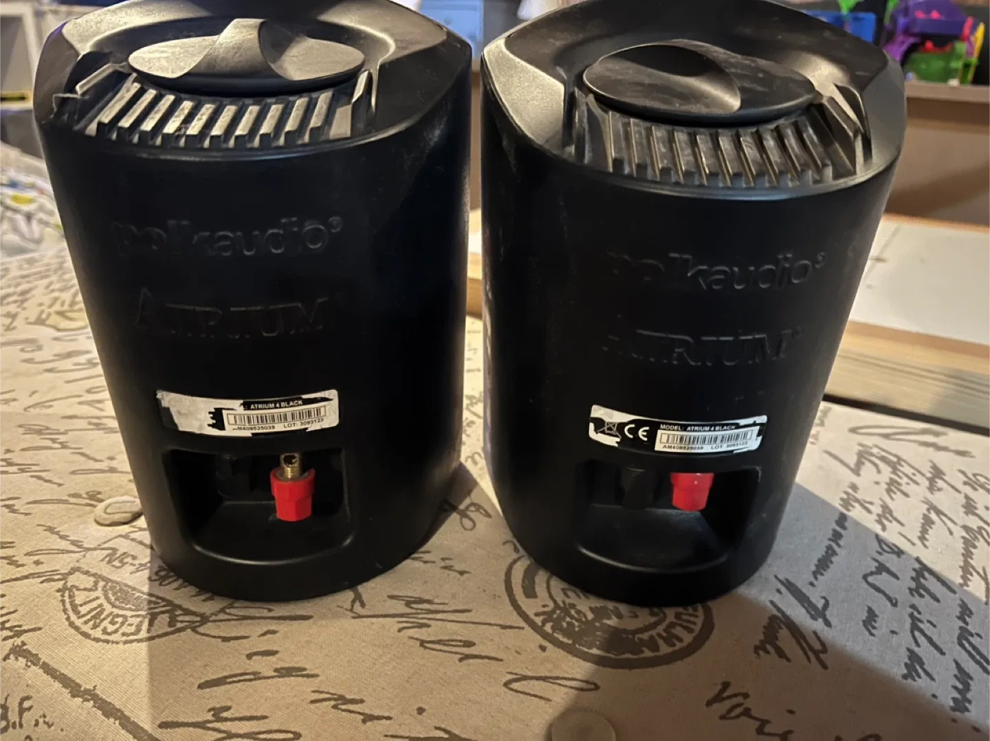 Polk Audio Atrium 4 Black outdoor Speakers (Pair) image indicator(2)