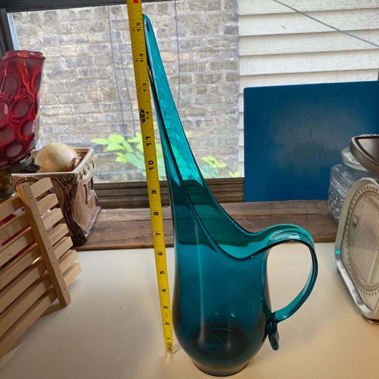 Vintage Viking  Bluenique Swung Stretch Glass - photo 3