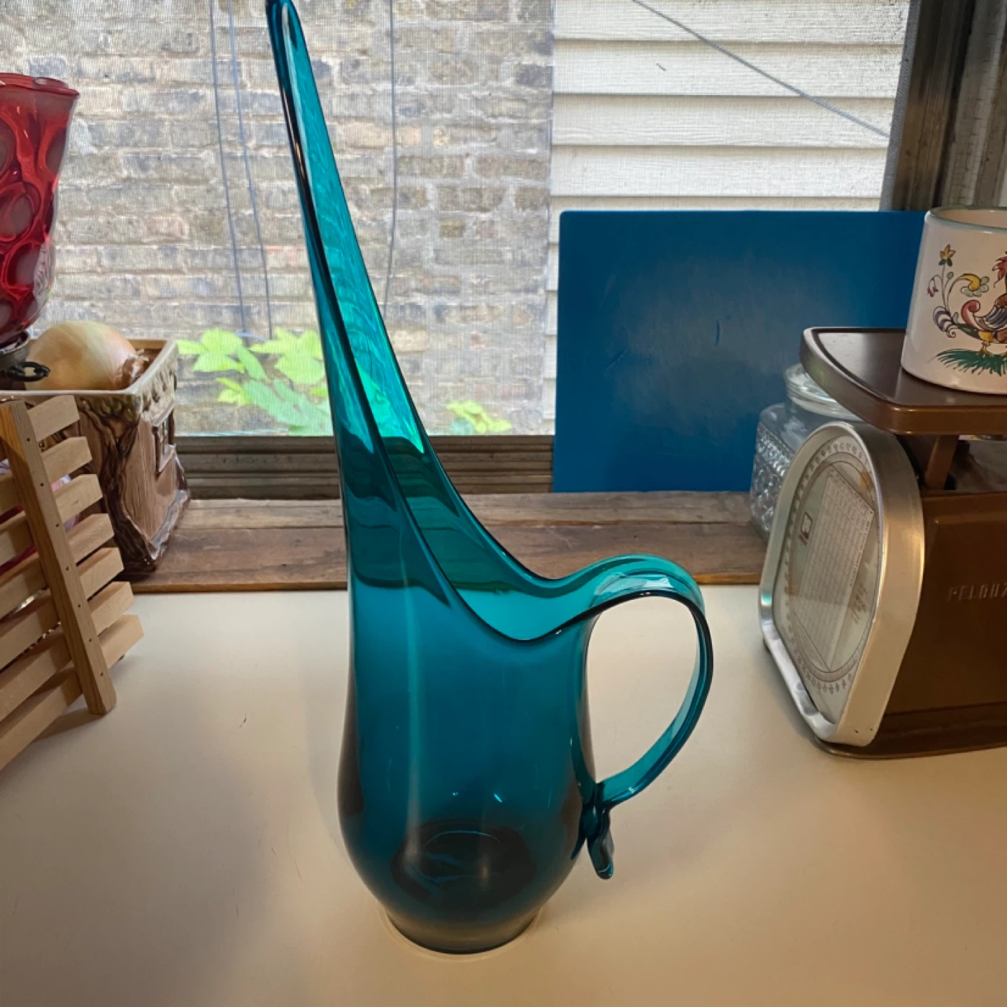 Vintage Viking  Bluenique Swung Stretch Glass - photo 2